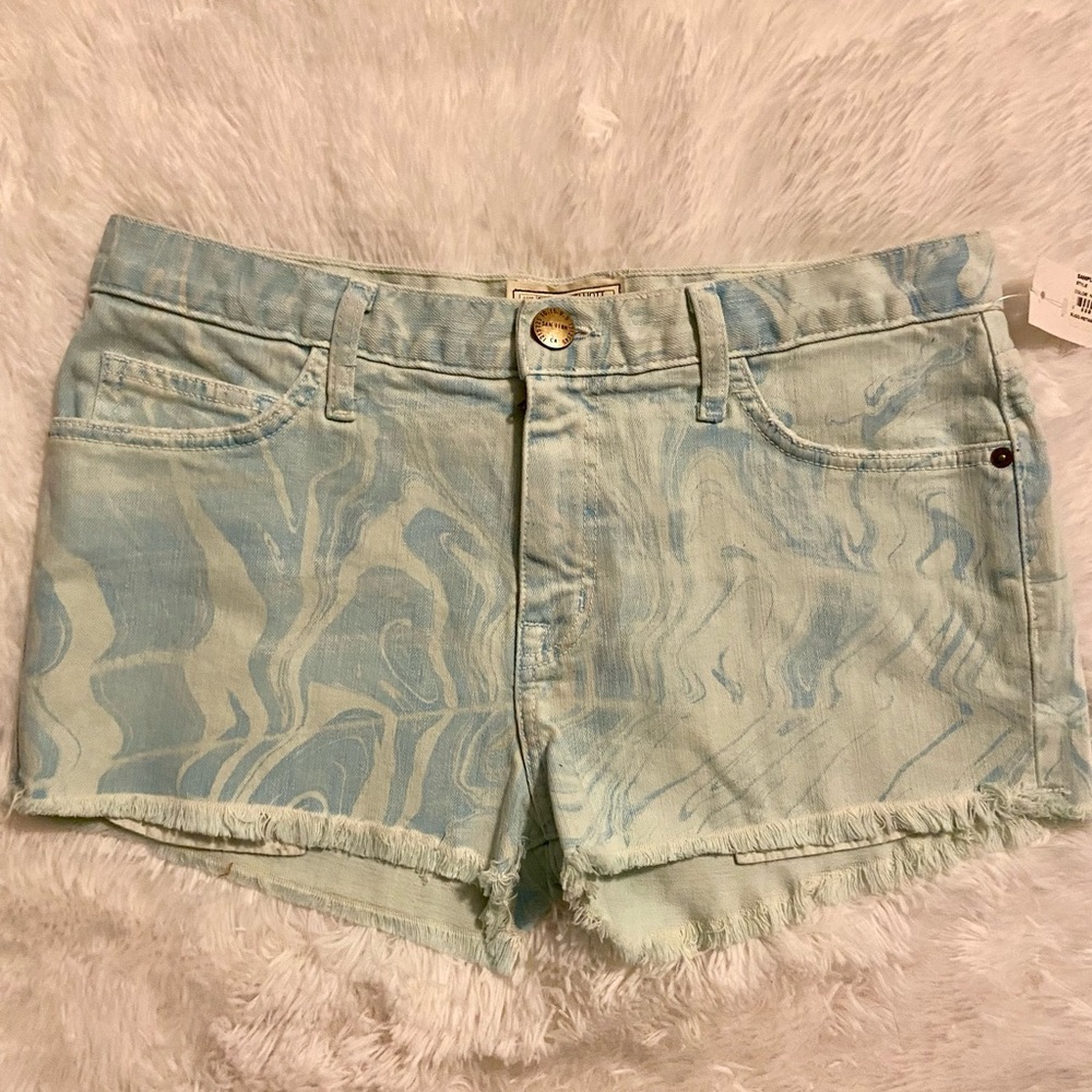 Current Elliott Jean Boyfriend Shorts